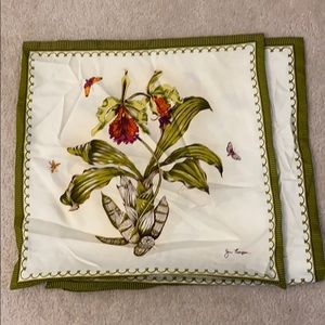 Pair of Jim Thompson 18x18 inch silk pillow covers